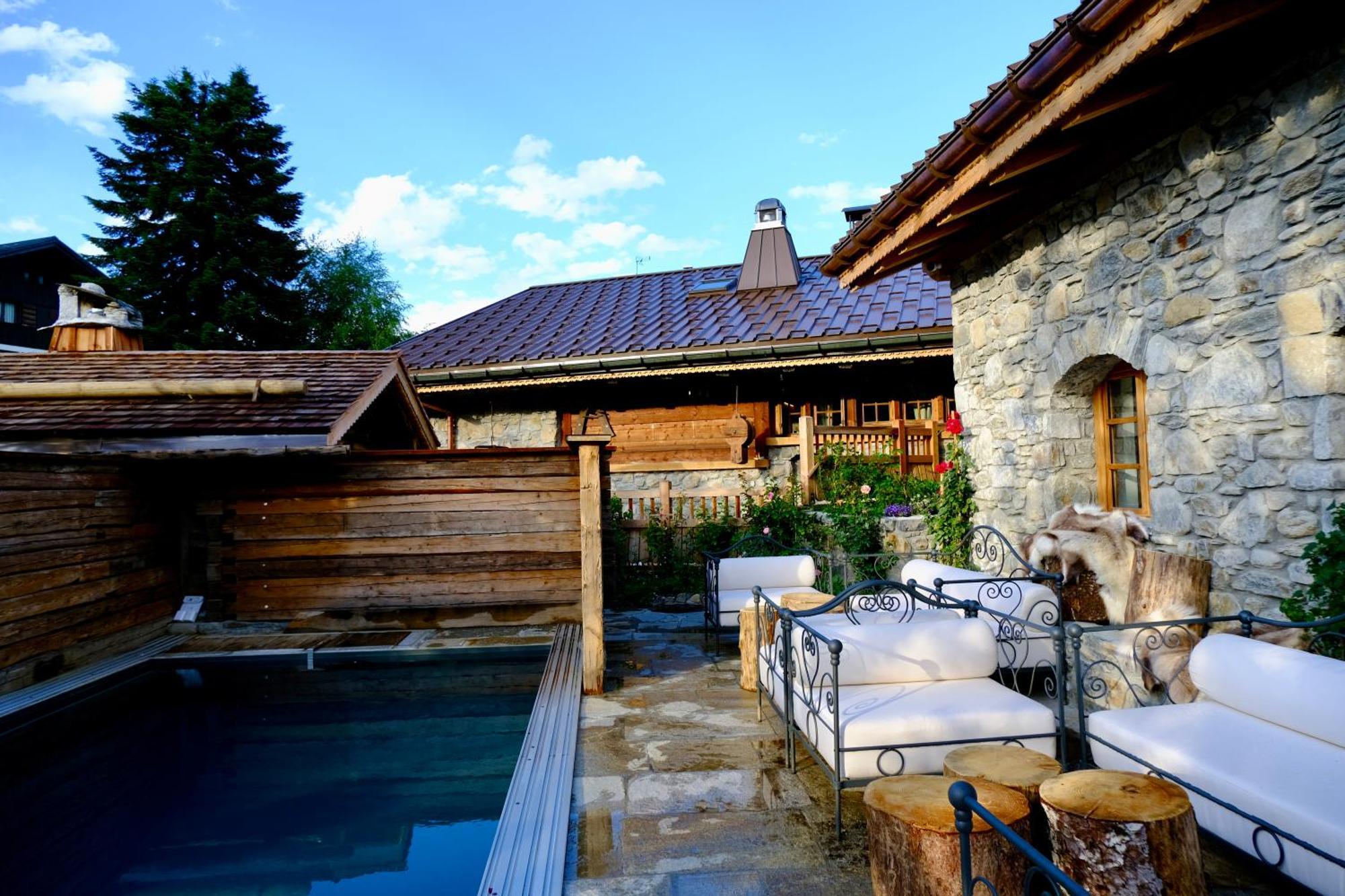 Hotel Marc Veyrat Megève Exterior foto
